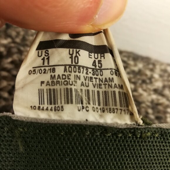 Nike Air Force 270 Utility Sequoia Men's Size 11 US Aq0572-300 Athletic Shoes - Picture 6 of 9